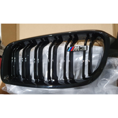 BMW 3 Seriya F30 (2012-2018), Radiator Barmaqlığı. China, 51137255411/51137255412