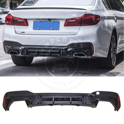 BMW 5 Seriya G30 (2017-up), M5 R-style Diffuser. Taiwan, 51128069482