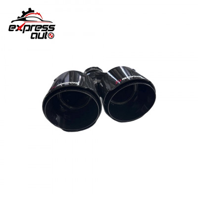 BMW 3-5 Seriya F30/F32/F36/F10/G20/G20 (2010-up), 101mm Akrapovic Səsboğucu başlıqları. Taiwan, 18302464492